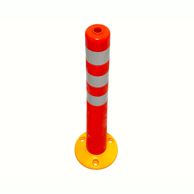 Flexibilní PVC vymezovací sloupek s reflexními límci