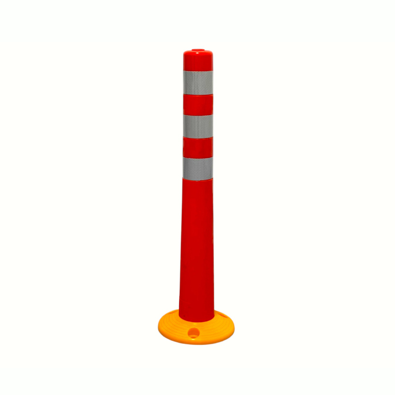 Flexibilní PVC vymezovací sloupek s reflexními límci