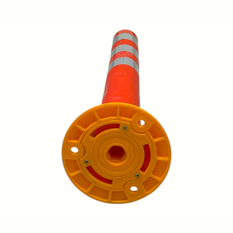 Flexibilní PVC vymezovací sloupek s reflexními límci