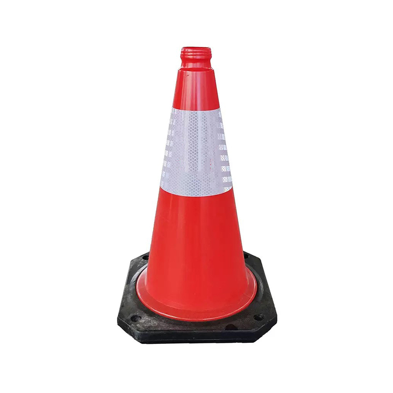 Integrovaný HDPE plastový dopravní kužel s horním otvorem pro rukojeť