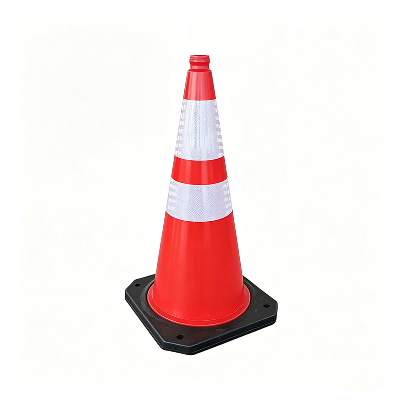 Integrovaný HDPE plastový dopravní kužel s horním otvorem pro rukojeť