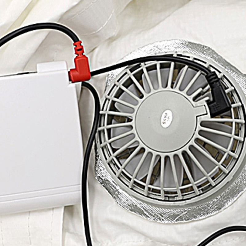 Sada obleku proti včelám a vosám se dvěma ventilátory vzduchového chlazení