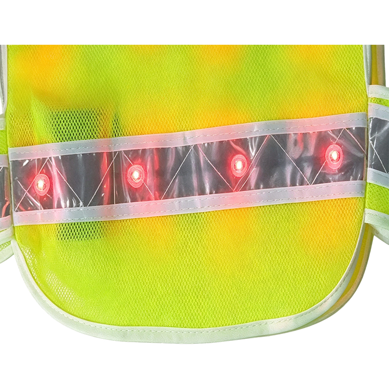 Aktivní svítící LED reflexní bezpečnostní vesta