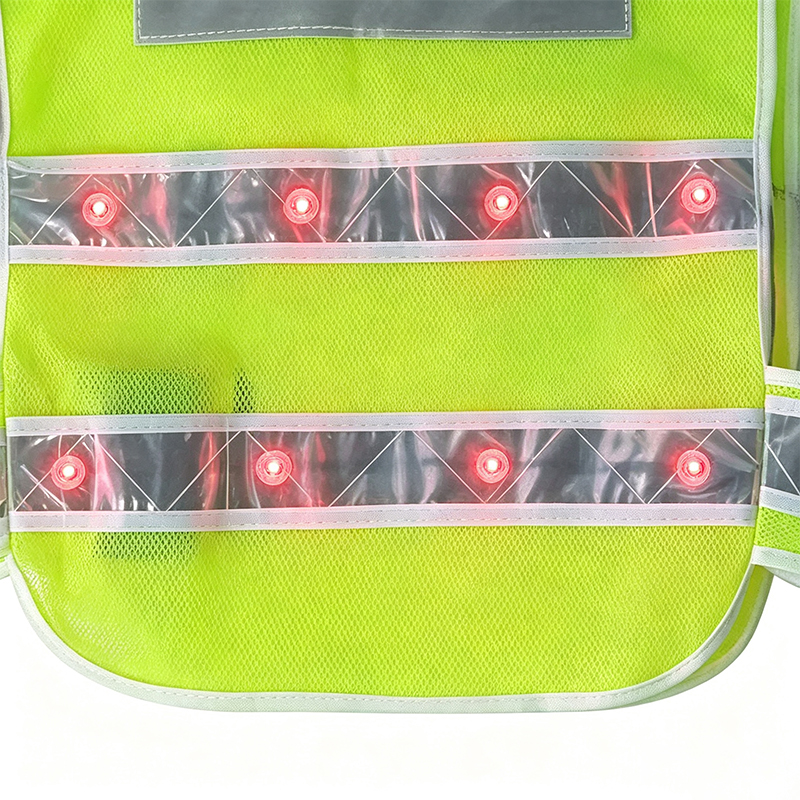Aktivní svítící LED reflexní bezpečnostní vesta