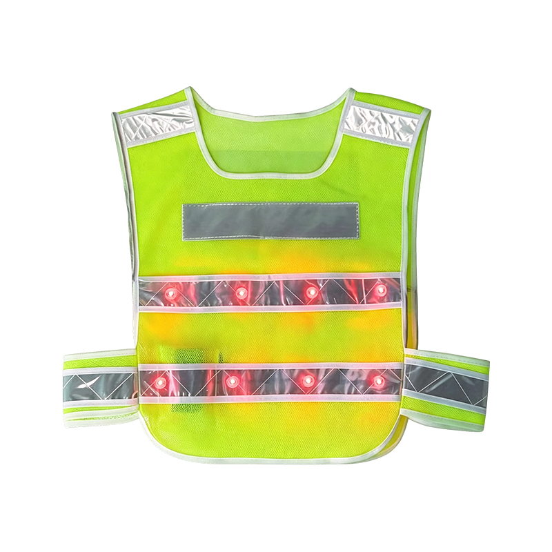 Aktivní svítící LED reflexní bezpečnostní vesta
